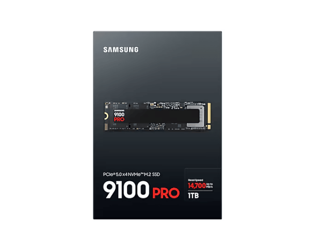 SAMSUNG SSD 9100 PRO 1TB, M.2 NVMe PCIe 5.0, 2280