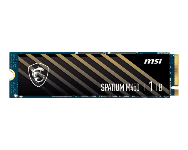 MSI SPATIUM M450 SSD 1TB M2 NVMe PCIe 4.0, 2280 (BULK)