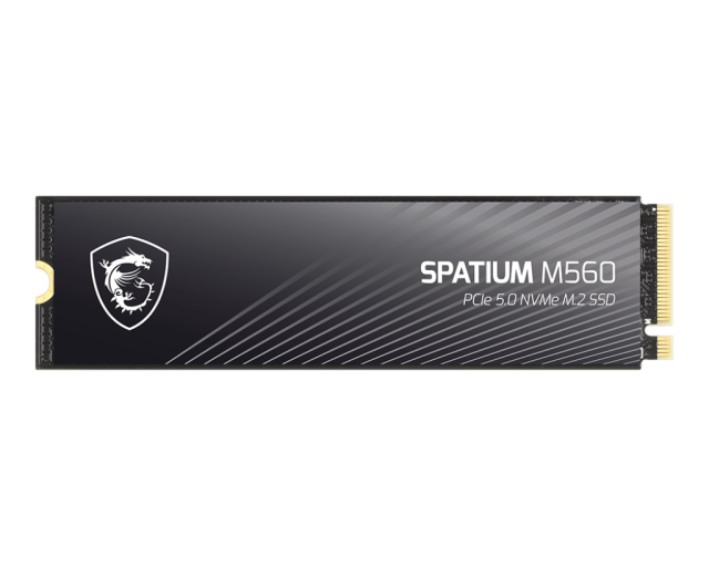 MSI SPATIUM M560 SSD 2TB M2 NVMe PCIe 5.0, 2280
