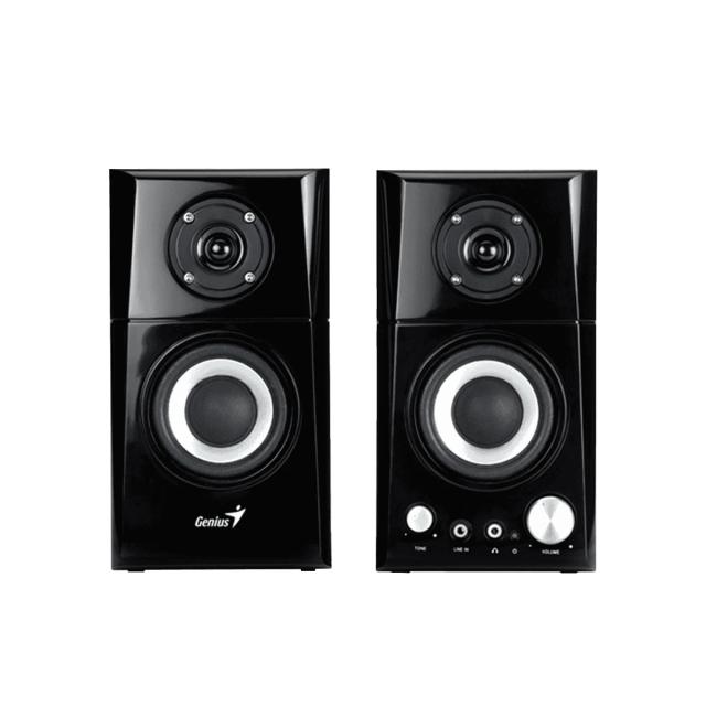 Тонколони Genius SP-HF500A II Speakers 2.0, 16W RMS, жак 3.5 mm