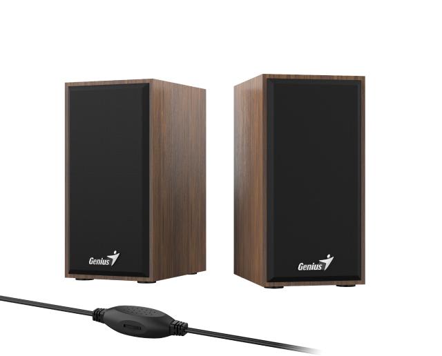 Тонколони Genius SP-HF180 Speakers 2.0, 6W, USB, Wood