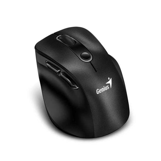 Genius Ergo 9000S Silent Mouse, Wireless/Bluetooth, Оптичена, 800-2400dpi, Black