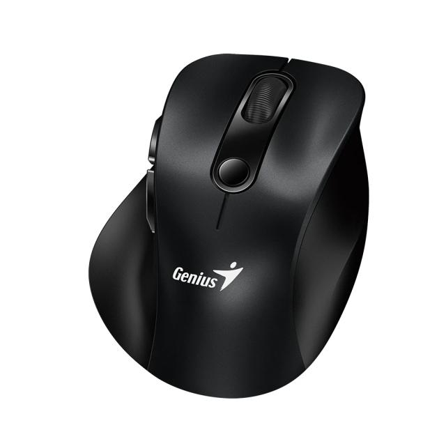 Genius Ergo 9000S Silent Mouse, Wireless/Bluetooth, Оптичена, 800-2400dpi, Black
