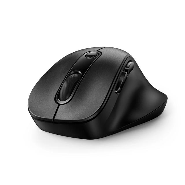 Genius Ergo 9000S Silent Mouse, Wireless/Bluetooth, Оптичена, 800-2400dpi, Black