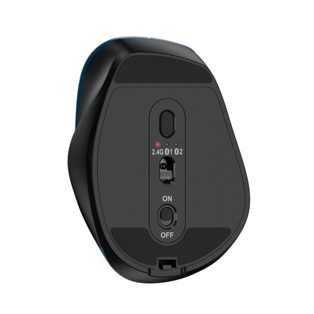 Genius Ergo 9000S Silent Mouse, Wireless/Bluetooth, Оптичена, 800-2400dpi, Black