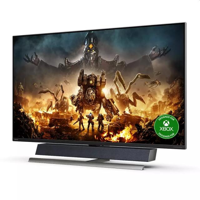 Монитор Philips 559M1RYV/00, 55" VA WLED, 3840x2160@144Hz, 4ms GTG, 750cd/m2, 4000:1, Mega Infinity DCR, Adaptive Sync, FlickerFree, Low Blue Mode, B&W 40W 2.1 ch., Tilt, 3xHDMI, DP, USB hub