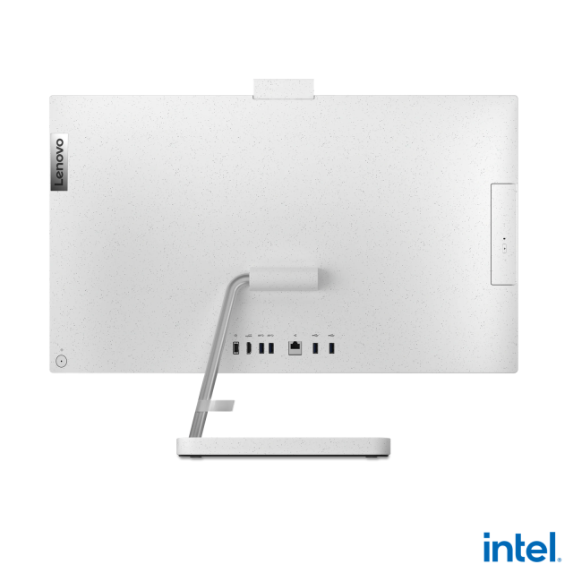 Компютър Lenovo IdeaCentre 3 27IAP7 All-in-One, 27.0" (68.58 см) Full HD IPS Anti-glare, Intel Core i5-12450H 8C (2.0/4.4GHz, 12MB Cache), 8GB DDR4 3200MHz SoDIMM, 512GB M.2 NVMe SSD, Free DOS