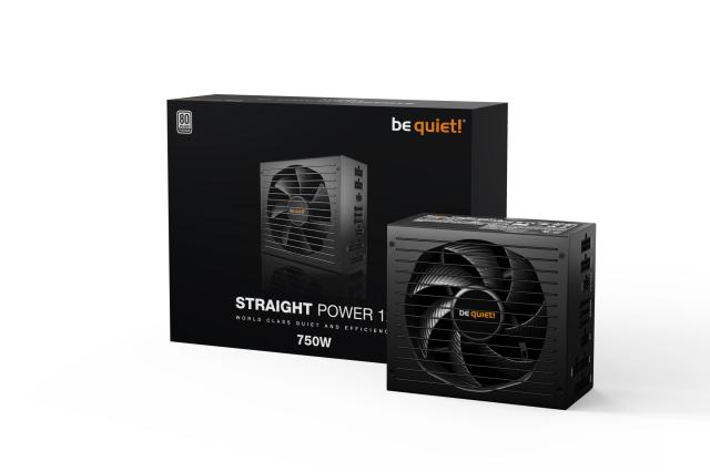 Захранване be quiet!  Straight Power 12 750W, Active PFC, ATX 3.1, 80 PLUS PLATINUM