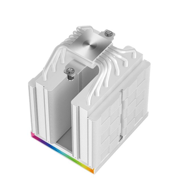 Охладител DeepCool CPU Cooler AK620 DIGITAL PRO WH - Dual-Tower, 3-pin/4-pin PWM - LGA1851/AM5