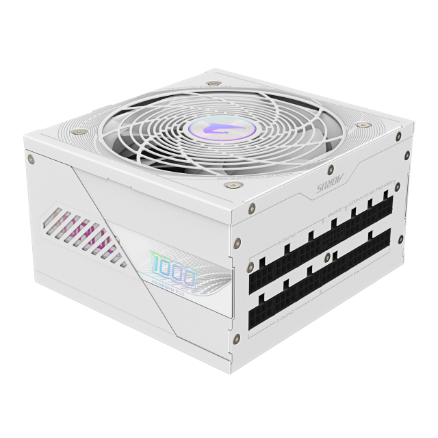Захранване Gigabyte AORUS ELITE P1000W ICE, 80 PLUS Platinum, PCIe 5.0, ATX 3.0, Fully Modular