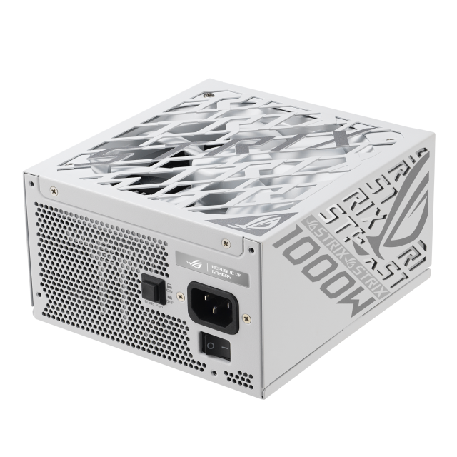 Захранване ASUS ROG STRIX 1000W White Edition, 80 PLUS Platinum, PCIe 5.1, ATX 3.1, Fully Modular