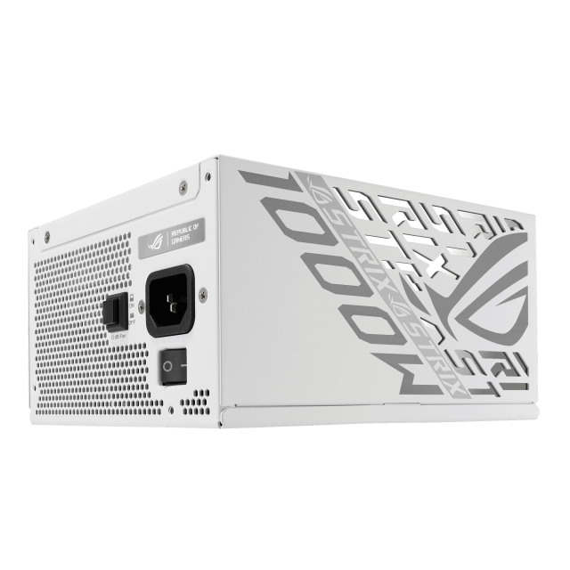 Захранване ASUS ROG STRIX 1000W White Edition, 80 PLUS Platinum, PCIe 5.1, ATX 3.1, Fully Modular