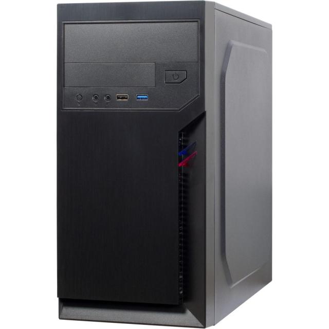Кутия за компютър Inter Tech IT-6502 ROMEA, Middle Tower, 1x USB 3.0, 1x USB 2.0, 1x Microphone, 1x Headphones, ATX / Micro ATX