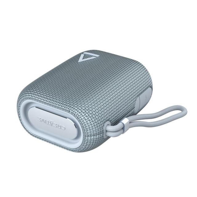 Портативна колонка Creative MUVO Flex 10W, Bluetooth 5.3, Водоустойчивост IPX7, 2000 mAh, Сив