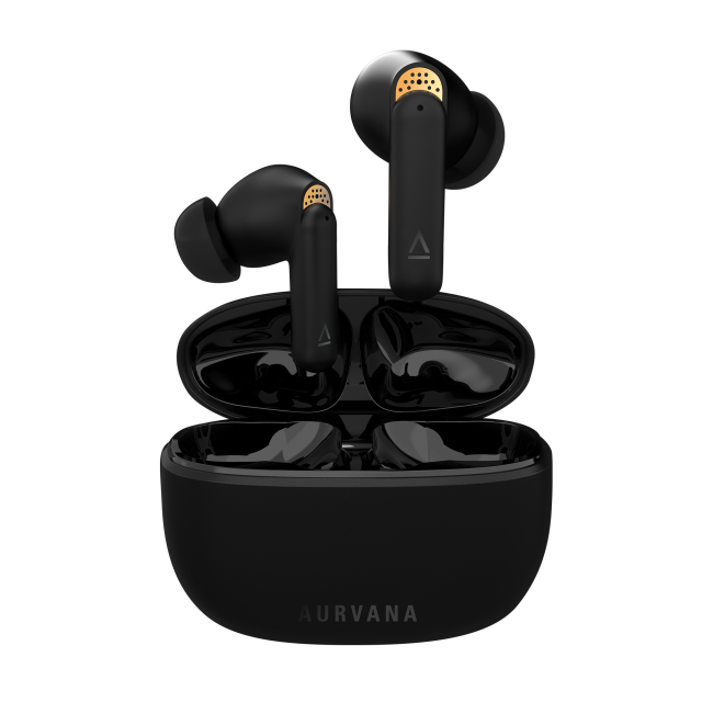 Слушалки Creative Auravana Ace, True Wireless In-ears Headphones with Bluetooth® LE Audio, aptX™ Adaptive, and xMEMS Driver, Black 