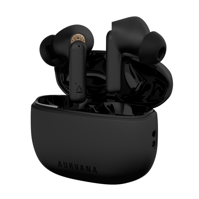 Слушалки Creative Auravana Ace, True Wireless In-ears Headphones with Bluetooth® LE Audio, aptX™ Adaptive, and xMEMS Driver, Black 