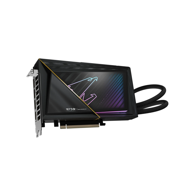 Видео карта GIGABYTE nVIDIA AORUS GeForce RTX5080 XTREME WATERFORCE 16GB GDDR7, 256-bit, HDMI, 3x DP