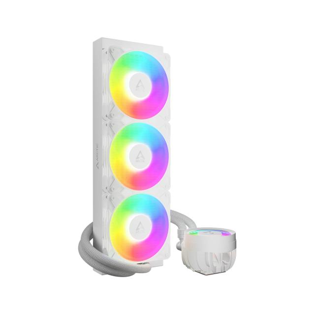 Охладител за процесор Arctic Liquid Freezer III Pro 360 A-RGB, 3-pin/4-pin PWM, White