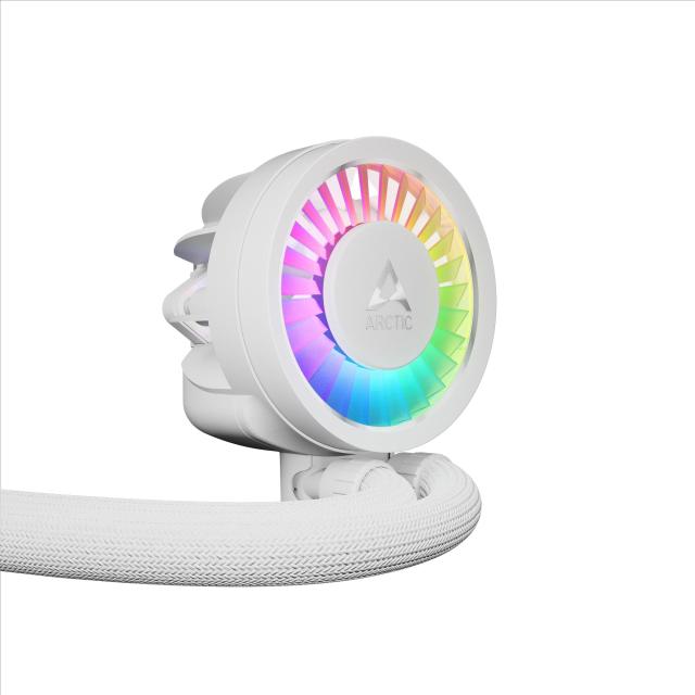 Охладител за процесор Arctic Liquid Freezer III Pro 360 A-RGB, 3-pin/4-pin PWM, White