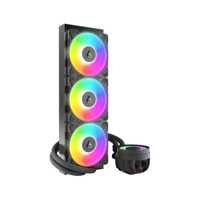 Охладител за процесор Arctic Liquid Freezer III Pro 360 A-RGB, 3-pin/4-pin PWM, Black