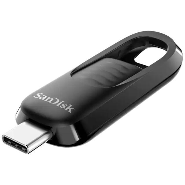 USB памет SanDisk Ultra Slider CZ480, 128GB USB Type-C 3.2 Gen 1