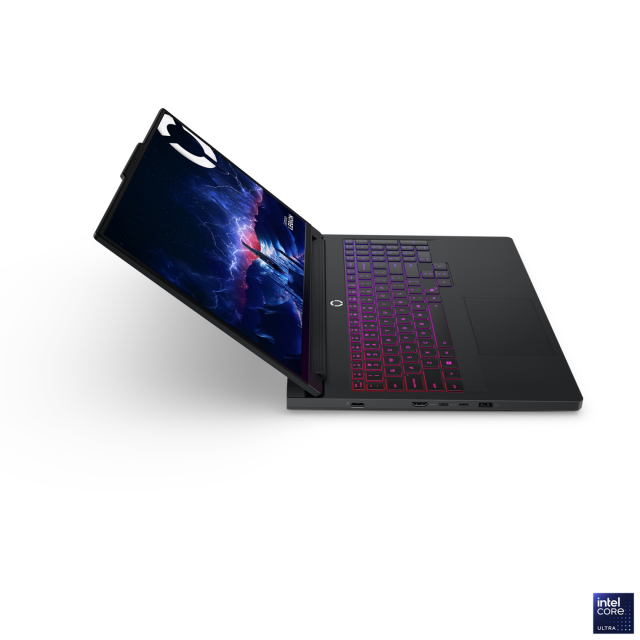 Лаптоп Lenovo Legion Pro 7 16IAX10H, Intel Core Ultra 9 275HX 24C (2.7/5.4GHz, 36MB Cache), 16.0" (40.64 cm) WQXGA OLED Glossy, 240Hz, NVIDIA GF RTX5080 16GB GDDR7 DLSS 4, 64GB DDR5, 2x 1 TB M.2 NVMe SSD, Free DOS