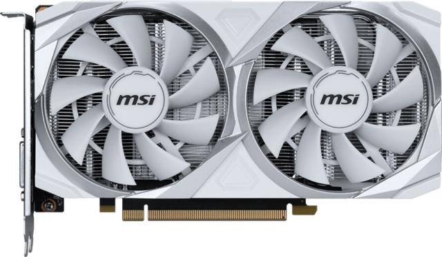 Видео карта MSI NVIDIA GeForce RTX 3050 8GB VENTUS 2X XS White OC, 8GB GDDR6, 128bit, DVI, HDMI, DP