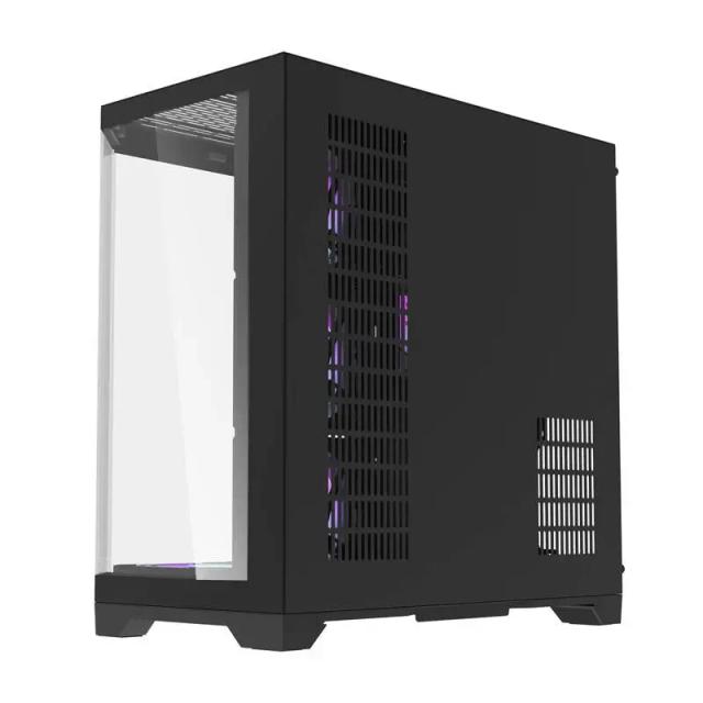 Кутия Darkflash Aigo FT418 PRO Black, Middle Tower, 1 x USB 3.0, 2 x USB 2.0, 1 x HD Audio, Mini-ITX / mATX / ATX