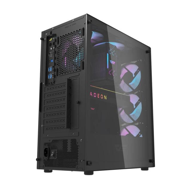 Кутия Darkflash DK352 Black, Middle Tower, 2 x USB 3.0, 1 x HD Audio, Mini-ITX / mATX / ATX