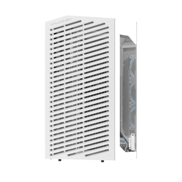 Кутия Darkflash DY470 Ice White, Middle Tower, 1 x USB 3.2 Type-C, 2 x USB 3.0, 1 x HD Audio, Mini-ITX / mATX / ATX