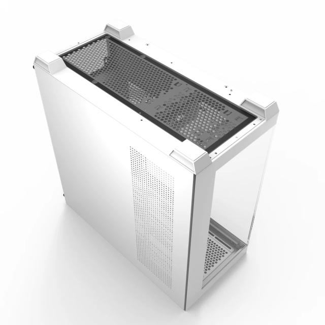Кутия Darkflash DS900 White, Middle Tower, 1 x USB 3.1 Type-C, 1 x USB 3.0, 1 x USB 2.0, 1 x HD Audio, Mini-ITX / mATX / ATX