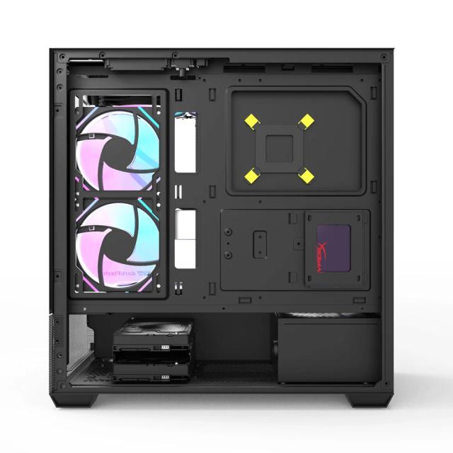 Кутия Darkflash DS900 AIR Black, Middle Tower, 1 x USB 3.1 Type-C, 1 x USB 3.0, 1 x USB 2.0, 1 x HD Audio, Mini-ITX / mATX / ATX
