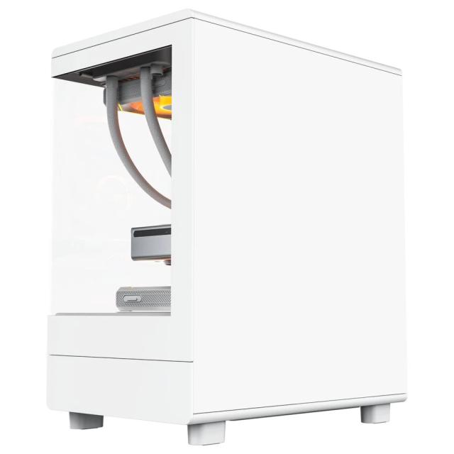 Кутия Darkflash DB330M White, Mini Tower, 1 x USB 3.0, 2 x USB 2.0, 1 x HD Audio, Mini-ITX / mATX