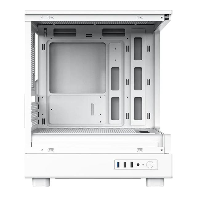 Кутия Darkflash DB330M White, Mini Tower, 1 x USB 3.0, 2 x USB 2.0, 1 x HD Audio, Mini-ITX / mATX