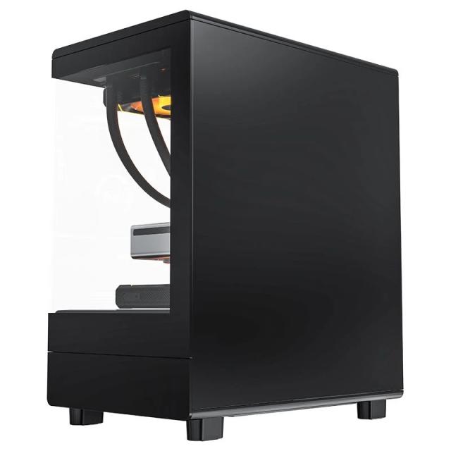 Кутия Darkflash DB330M Black, Mini Tower, 1 x USB 3.0, 2 x USB 2.0, 1 x HD Audio, Mini-ITX / mATX
