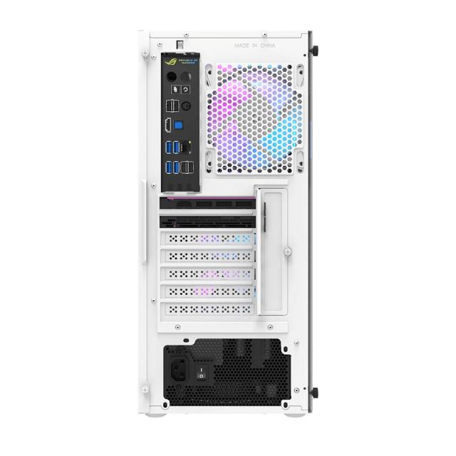 Кутия Darkflash DK351 White, Middle Tower, 2 x USB 3.0, 1 x HD Audio, Mini-ITX / mATX / ATX