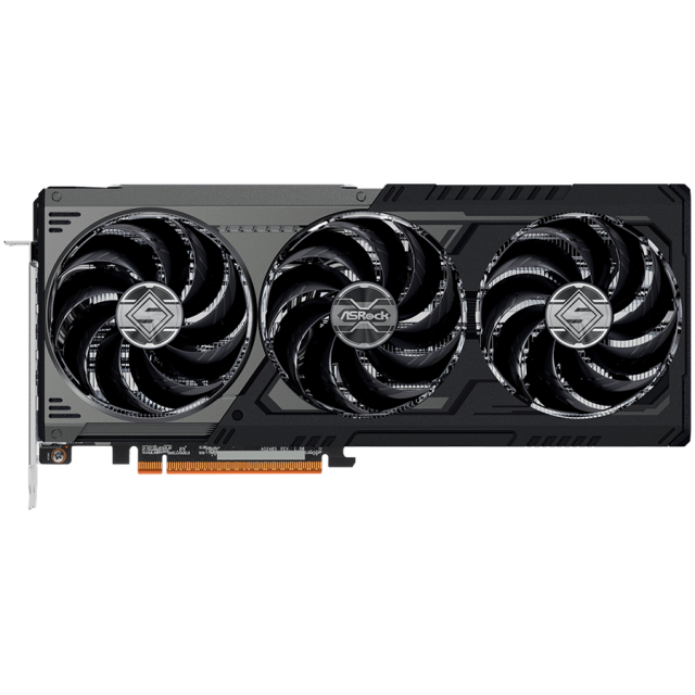 Видео карта ASRock AMD RADEON RX7900 XT  Steel Legend Dark 16GB GDDR6, 256-bit, HDMI, 3x DP
