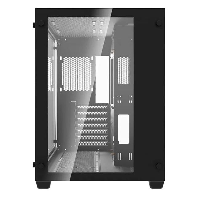 Кутия Darkflash Aigo C285 Black, Middle Tower, 1 x USB 3.0, 2 x USB 2.0, 1 x HD Audio, Mini-ITX / mATX / ATX