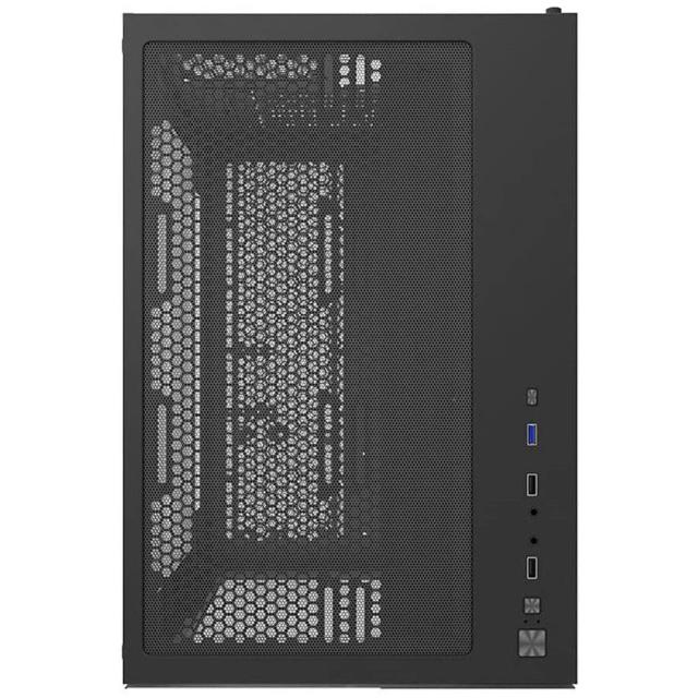 Кутия Darkflash Aigo C285 Black, Middle Tower, 1 x USB 3.0, 2 x USB 2.0, 1 x HD Audio, Mini-ITX / mATX / ATX