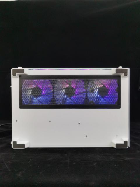 Кутия Darkflash C285P White, Middle Tower, 1 x USB 3.0, 2 x USB 2.0, 1 x HD Audio, Mini-ITX / mATX / ATX