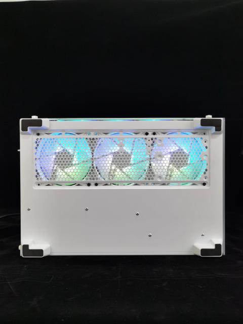 Кутия Darkflash C285P White, Middle Tower, 1 x USB 3.0, 2 x USB 2.0, 1 x HD Audio, Mini-ITX / mATX / ATX