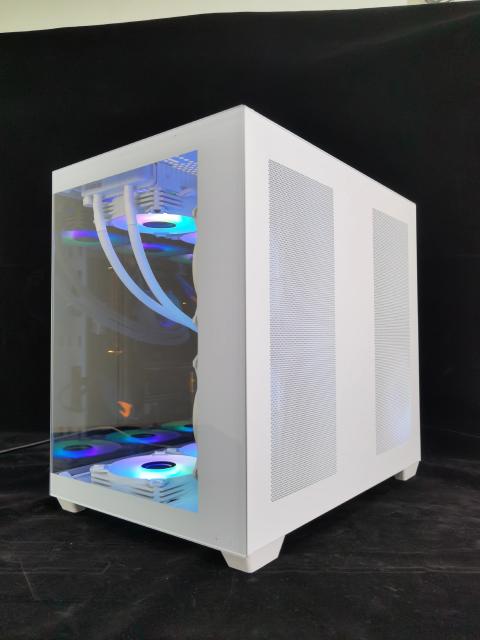 Кутия Darkflash C285P White, Middle Tower, 1 x USB 3.0, 2 x USB 2.0, 1 x HD Audio, Mini-ITX / mATX / ATX