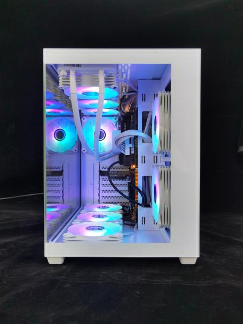 Кутия Darkflash C285P White, Middle Tower, 1 x USB 3.0, 2 x USB 2.0, 1 x HD Audio, Mini-ITX / mATX / ATX