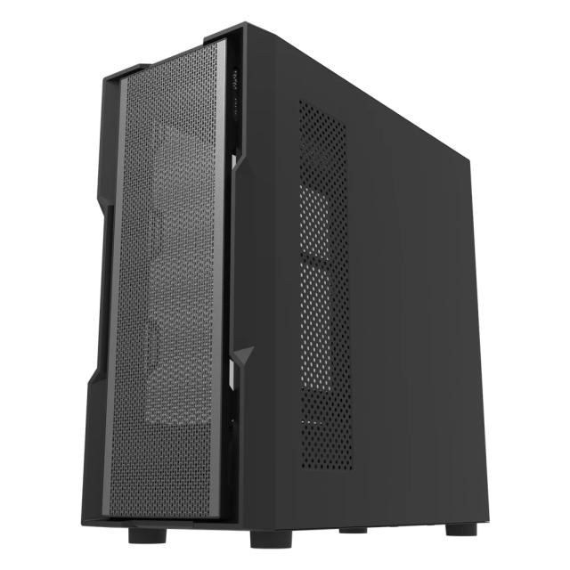 Кутия Darkflash DK431 Mesh Black, Middle Tower, 1 x USB 3.0, 2 x USB 2.0, 1 x HD Audio, Mini-ITX / mATX / ATX