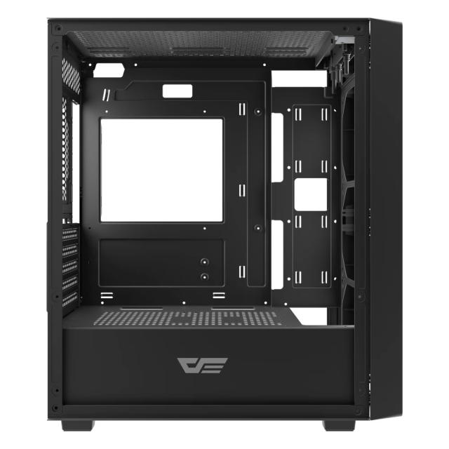 Кутия Darkflash DK353 Black, Middle Tower, 1 x USB 3.0, 2 x USB 2.0, 1 x HD Audio, Mini-ITX / mATX / ATX