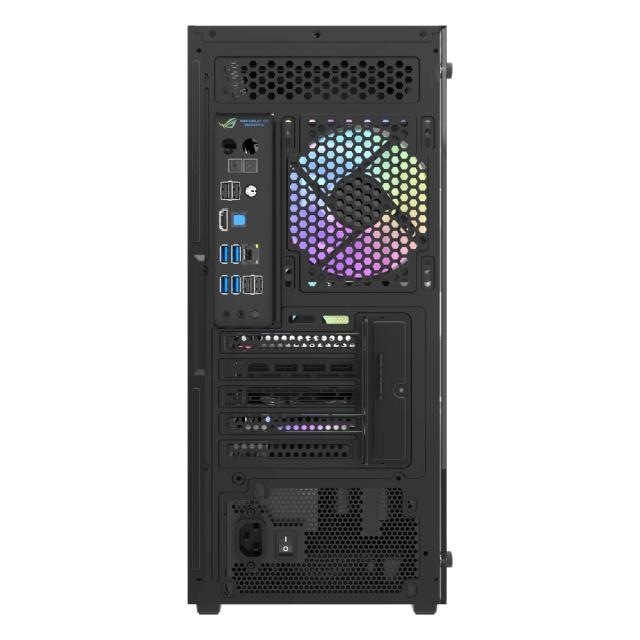 Кутия Darkflash DK353 Black, Middle Tower, 1 x USB 3.0, 2 x USB 2.0, 1 x HD Audio, Mini-ITX / mATX / ATX