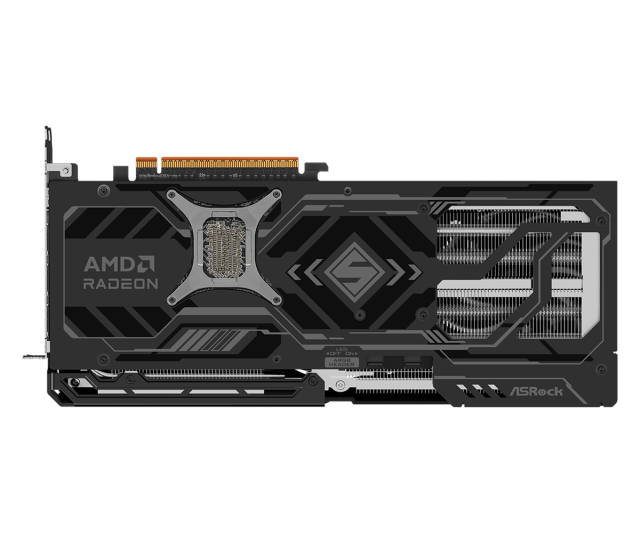 Видео карта ASRock RADEON RX 9070 XT STEEL LEGEND DARK 16GB GDDR6, 256-bit, HDMI, 3x DP