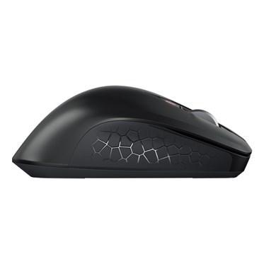 Мишка CHERRY Stream ергономична безшумна Comfort, 6 бутона, Оптичена (4000dpi), Bluetooth/Wireless, черна