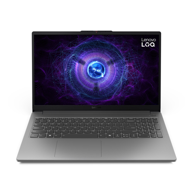 Лаптоп Lenovo LOQ 15IAX9E, Intel Core i7-12650HX 14C (3.3/4.7 GHz, 24MB Cache)), 15.6" (39.62 cm) FHD IPS 144Hz Anti-Glare Display, NVIDIA GF RTX 4050 6GB, 16GB DDR5, 512GB M.2 NVMe SSD, Free DOS