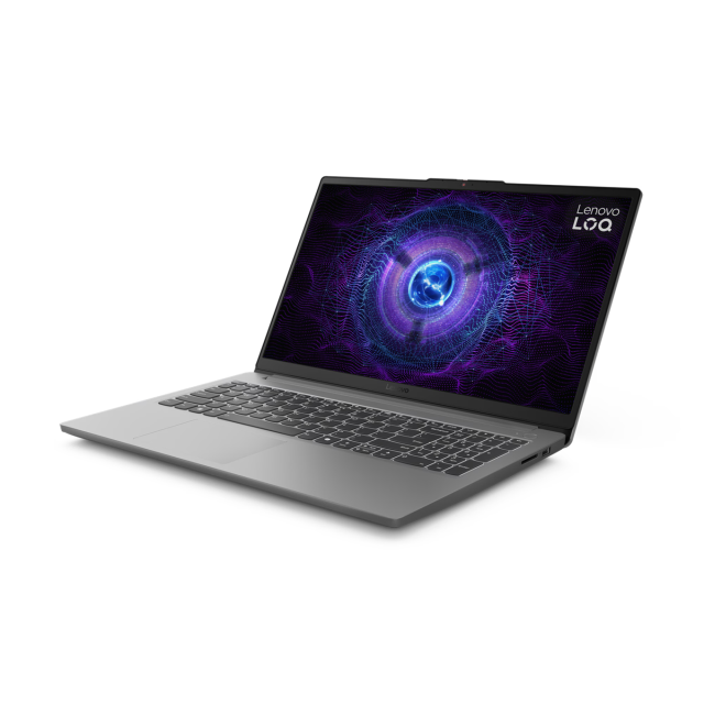 Лаптоп Lenovo LOQ 15IAX9E, Intel Core i7-12650HX 14C (3.3/4.7 GHz, 24MB Cache)), 15.6" (39.62 cm) FHD IPS 144Hz Anti-Glare Display, NVIDIA GF RTX 4050 6GB, 16GB DDR5, 512GB M.2 NVMe SSD, Free DOS